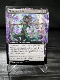 MtG Lorwyn Eclipsed Mornsong Aria (Extended Art) Regular - Image 1