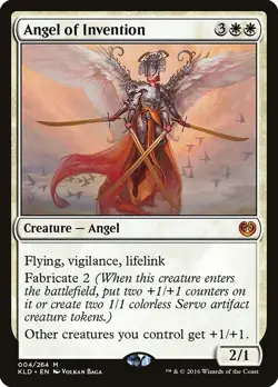 MTG Angel of Invention Kaladesh MYTHIC RARE Magic the Gathering NM - Image 1