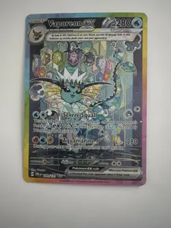 Pokemon Vaporeon ex 149/131 Sv: Prismatic Evolutions Holo Special Illustration … - Image 1