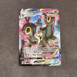Pokemon TCG Brilliant Stars Trainer Gallery Umbreon VMAX TG23/TG30 Ultra Rare - Image 1