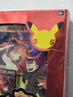 Celebrations Collection Lance's Charizard V Box New Sealed Pokemon TCG - Image 3