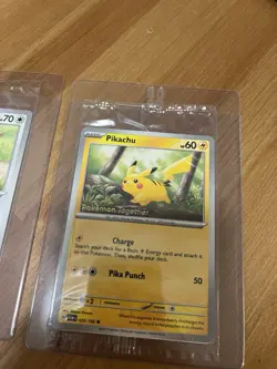 Pikachu 25/165 & Eevee 133/165 - Pokemon Together Promo - Sealed - Image 4