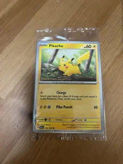 Pikachu 25/165 & Eevee 133/165 - Pokemon Together Promo - Sealed - Image 5