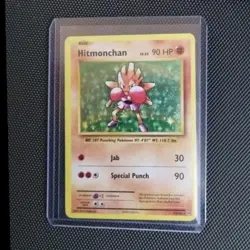 Hitmonchan Holo Rare – Base Set 1999 Pokemon TCG WotC Vintage - Image 1