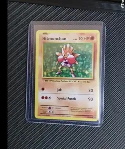 Hitmonchan Holo Rare – Base Set 1999 Pokemon TCG WotC Vintage - Image 2