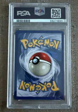1999 Pokemon Base Set Shadowless Poliwag PSA 9 59/102 Common - Image 2