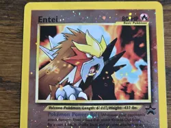 Pokemon Wotc Black Star Promo #34 Sealed ENTEI + open #34Entei,,,not played - Image 3
