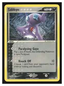 Sableye Holon Phantoms #31/110 Pokemon - Image 1