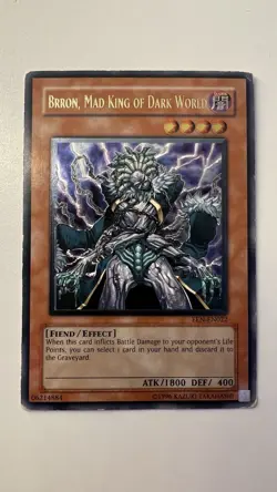 Brron, Mad King of Dark World | EEN-EN022 | Ultimate Rare | Unlimited | HP - Image 1