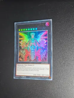 Hieratic Sun Dragon Overlord of Heliopolis Yu-Gi-Oh! GFTP-EN052 1st Ultra Rare - Image 1
