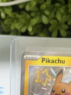 Pokemon Pikachu TCG Holo Shiny Rare Card Paldean Fates 131/091 - Image 2
