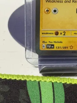 Pokemon Pikachu TCG Holo Shiny Rare Card Paldean Fates 131/091 - Image 5