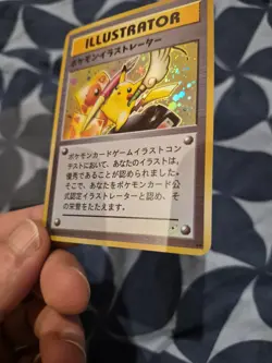 1996 Pokemon Jap Illustrator Holo Card Promo Pikachu Charmander Japanese - Image 2