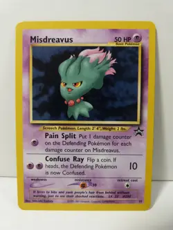 Pokemon Best Card : Misdreavus #39 (Black Star Promo) - Image 1