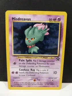 Pokemon Best Card : Misdreavus #39 (Black Star Promo) - Image 3