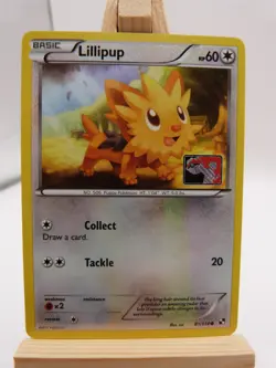 Pokemon Promo Card : Lillipup 81/114 (Play Logo) (Black & White Base Set) - Image 1