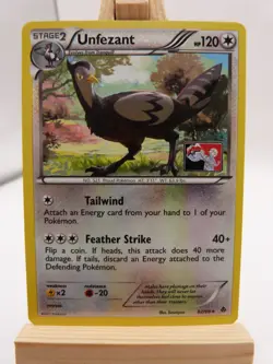 Pokemon Promo Card : Unfezant 82/98 (Play Logo) (Emerging Powers Set) - Image 1
