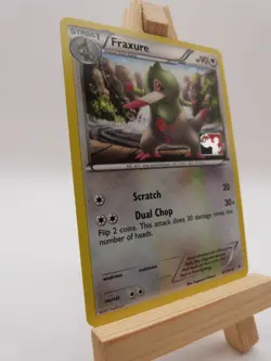 Pokemon Promo Card : Fraxure 87/101 (Play Logo) (Noble Victories Set) - Image 4