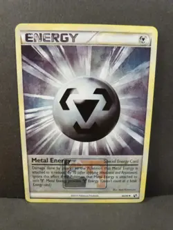 Pokemon Promo Card : Metal Energy 80/90 (Pokesball / Crosshatch)(HS Undaunted) - Image 3