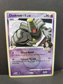 Pokemon Promo Card : Dusknoir 26/147 (Pokeball Logo) (Supreme Victors Set) - Image 3