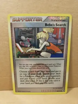 Pokemon Promo Card : Bebe's Search 89/111 (Pokeball Logo) (Rising Rivals Set) - Image 1