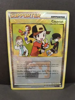 Pokemon Promo Card : Copycat 90/123 (Pokesquare / Crosshatch) (HGSS) - Image 3
