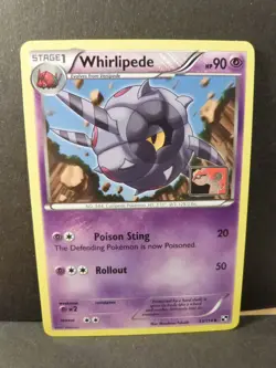 Pokemon Promo Card : Whirlipede 53/114 (Play Logo) (Black & White Base Set) - Image 2