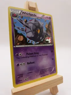 Pokemon Promo Card : Whirlipede 53/114 (Play Logo) (Black & White Base Set) - Image 4