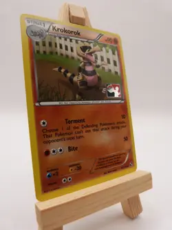 Pokemon Promo Card : Krokorok 64/114 (Play Logo) (Black & White Base Set) - Image 4