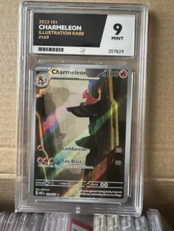 Pokemon TCG Charmeleon Scarlet Violet Holo Illustration Rare Card 169/165 Ace 9 - Image 1