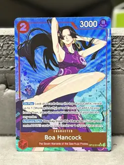 One Piece Card Game Boa Hancock OP12-014 Alternate Art Super Rare English - Image 1