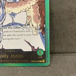 MINT Condition Hody Jones Alt Art Leader OP06-020 One Piece English Card - Image 5