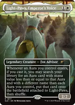 Light-Paws, Emperor's Voice (Secret Lair) PROMO NM White Rare MTG CARD ABUGames - Image 1
