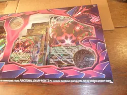 Pokemon Eternatus VMAX Premium Collection box 6 Booster packs full-art foil card - Image 2