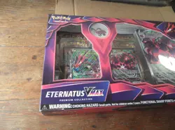 Pokemon Eternatus VMAX Premium Collection box 6 Booster packs full-art foil card - Image 3