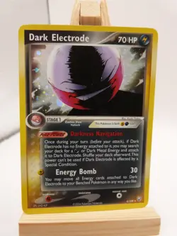 Pokemon Holo Rare Card : Dark Electrode 4/109 ( Ex Team Rockets Returns) - Image 1