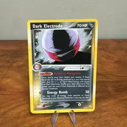 Dark Electrode Pokemon Card 4/109 Holo Near Mint EX Team Rocket Returns - Image 1