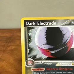 Dark Electrode Pokemon Card 4/109 Holo Near Mint EX Team Rocket Returns - Image 2
