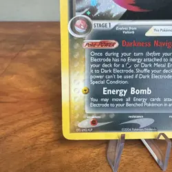 Dark Electrode Pokemon Card 4/109 Holo Near Mint EX Team Rocket Returns - Image 5