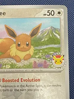 Eevee - (Pokemon Day 2025) (Reverse Cosmos Holo) 074/131 Miscellaneous Cards... - Image 3