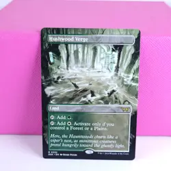 MTG Hushwood Verge Borderless Duskmourn House of Horror Regular LP - Image 1