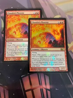 MTG - CHANDRA'S PHOENIX - RARE - PROMO - M12 - MP - Image 1