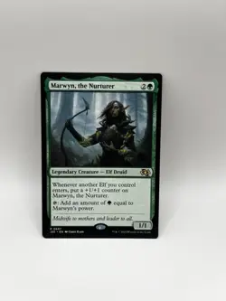 MTG Marwyn, the Nurturer Foundations Jumpstart Edition Near Mint Condition - Image 1