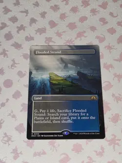 Mtg. Flooded Strand. Borderless. Modern Horizons 3. #353. Pack Fresh - Image 1