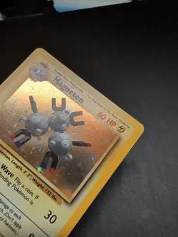 MP - Pokemon TCG Magneton Base Set 2 9/130 Holo Unlimited Holo Rare - Image 3
