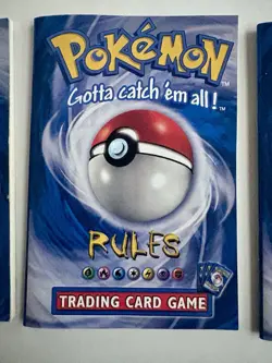 Pokemon Rules Rulebook Versions 1, 2 & 3 Lot Of 8 TCG Authentic WOTC - Image 5
