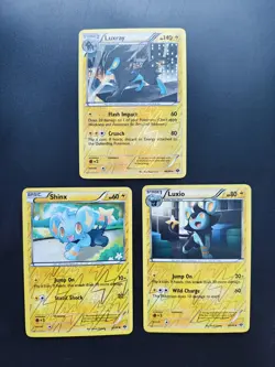 Luxray, Shinx & Luxio Next Destinies Reverse Holo Pokemon Karten Sammlung | EN - Image 1