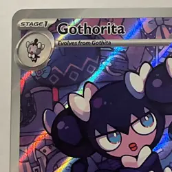 Pokemon TCG Gothorita 125/086 Illustration Rare – Scarlet & Violet White Flare - Image 2