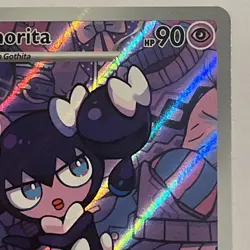 Pokemon TCG Gothorita 125/086 Illustration Rare – Scarlet & Violet White Flare - Image 3