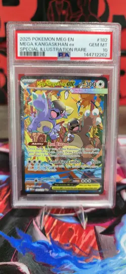 Mega Kangaskhan EX Pokemon Mega Evolution 182/132 PSA 10 Gem Mint 🔥 - Image 1